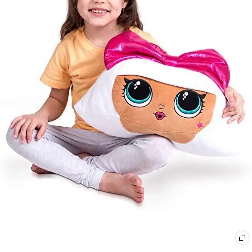 LOL Surprise Fleece Throw Blanket and Diva Hugger Pillow Set